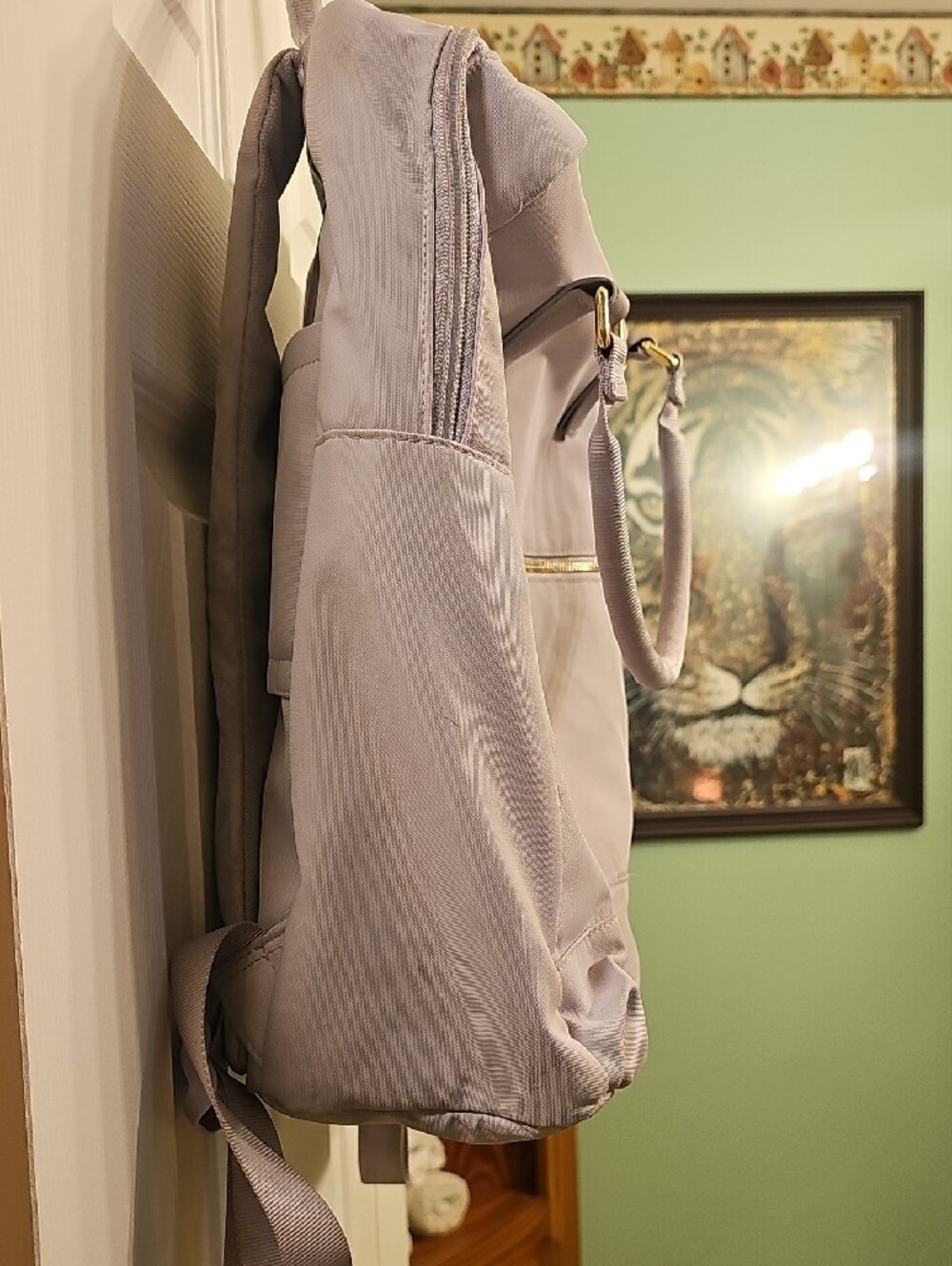 Signature 16" Commuter Backpack - Open Story Thistle: Fits 15" Laptop - Picture 6 of 10